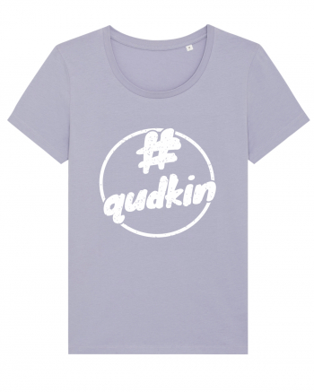 Qudkin Vintage Logo pentru fani Lavender
