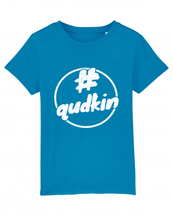 Qudkin Vintage Logo pentru fani Azur