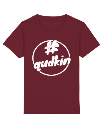 Qudkin Vintage Logo pentru fani Burgundy
