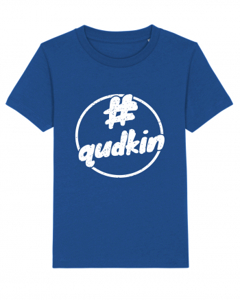 Qudkin Vintage Logo pentru fani Majorelle Blue