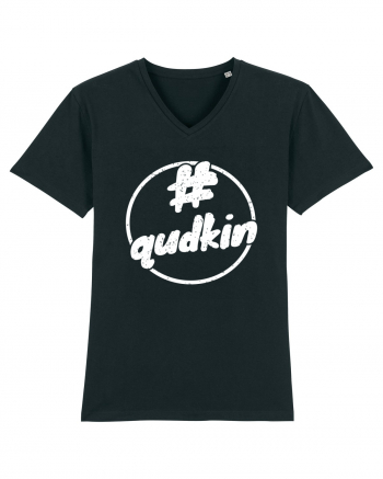 Qudkin Vintage Logo pentru fani Black