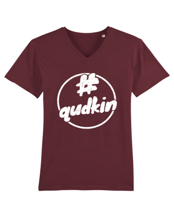 Qudkin Vintage Logo pentru fani Burgundy