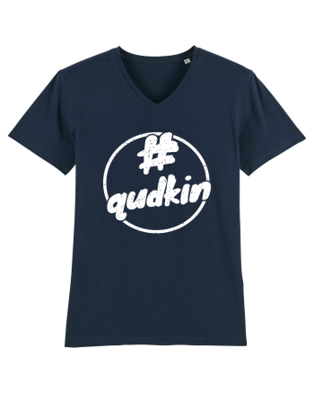 Qudkin Vintage Logo pentru fani French Navy