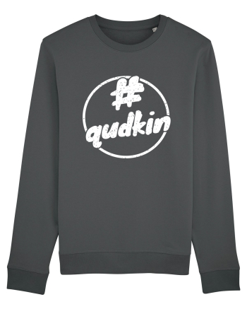 Qudkin Vintage Logo pentru fani Anthracite