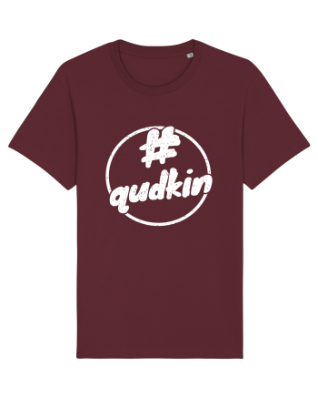 Qudkin Vintage Logo pentru fani Burgundy