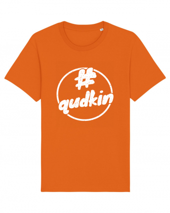 Qudkin Vintage Logo pentru fani Bright Orange