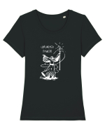 Cool Wizard Doing Magic - Unlimited Power! Tricou mânecă scurtă guler larg fitted Damă Expresser