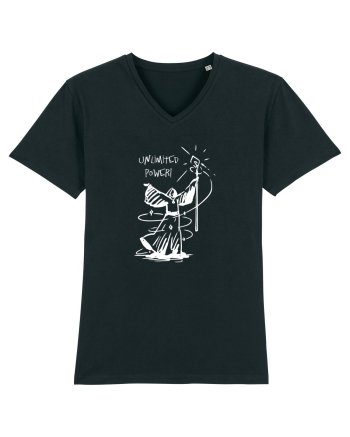 Cool Wizard Doing Magic - Unlimited Power! Black