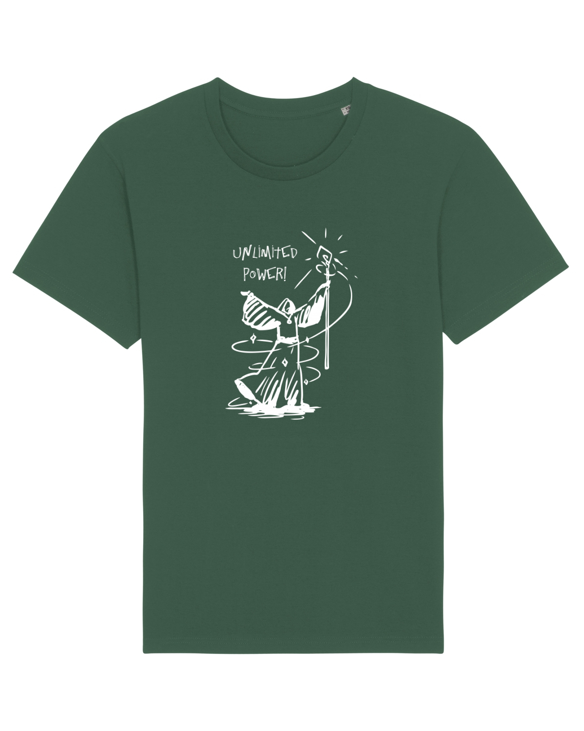 Tricou mânecă scurtă Unisex Rocker Bottle Green