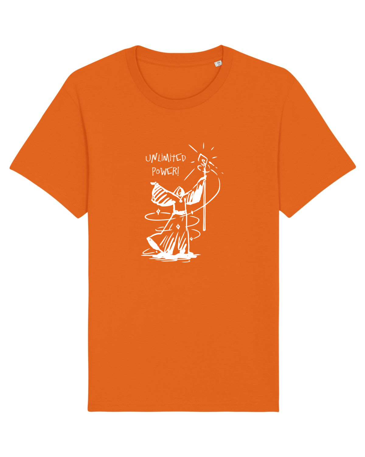 Tricou mânecă scurtă Unisex Rocker Bright Orange