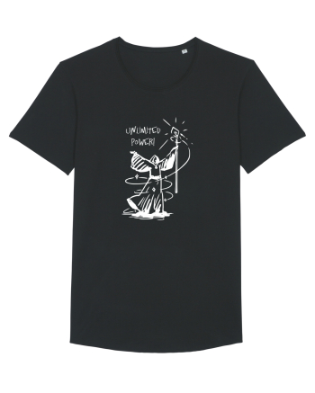 Cool Wizard Doing Magic - Unlimited Power! Black