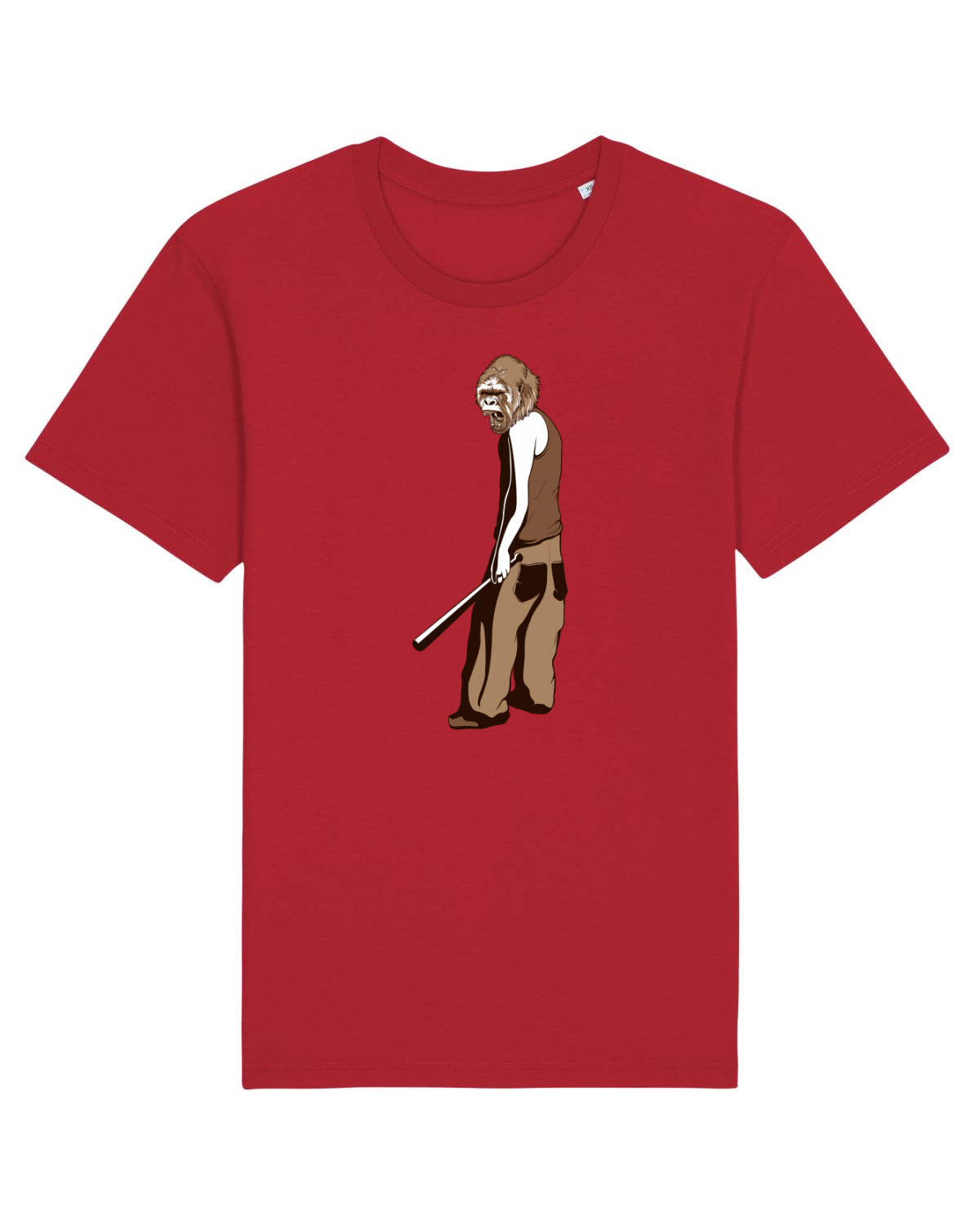 Tricou mânecă scurtă Unisex Rocker Red