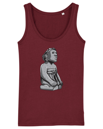 Aztec Prayer Burgundy