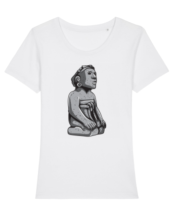 Aztec Prayer White