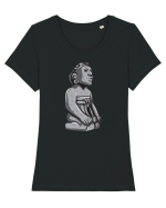 Aztec Prayer Tricou mânecă scurtă guler larg fitted Damă Expresser