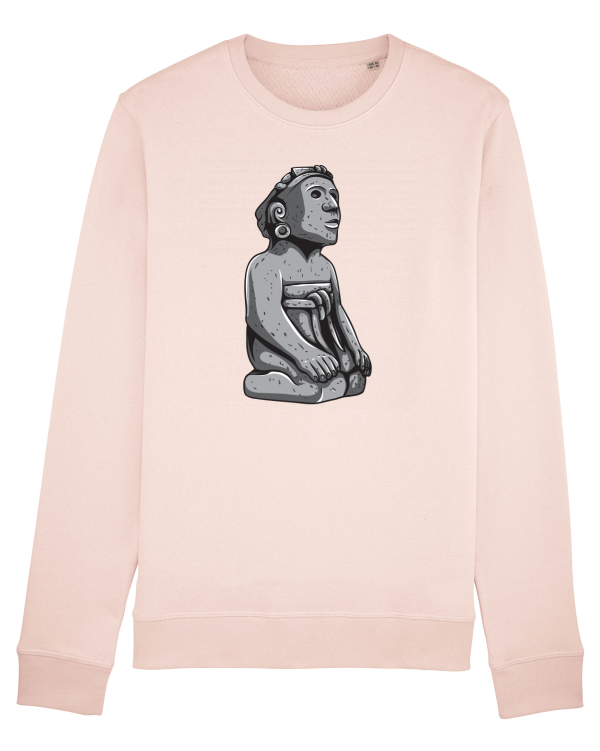 Bluză mânecă lungă Unisex Rise Candy Pink