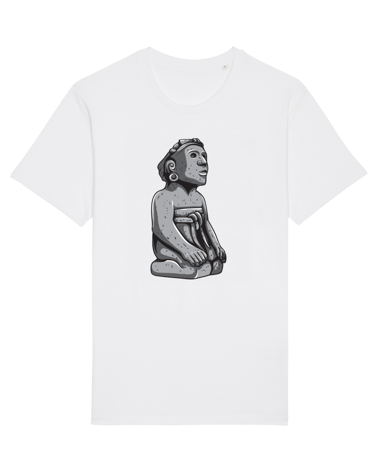 Tricou mânecă scurtă Unisex Rocker White