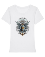 Eternal Tricou mânecă scurtă guler larg fitted Damă Expresser