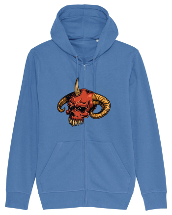 Evil Skull Bright Blue