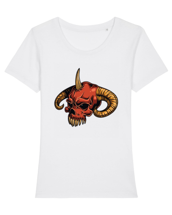 Evil Skull White