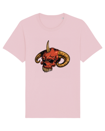 Evil Skull Cotton Pink