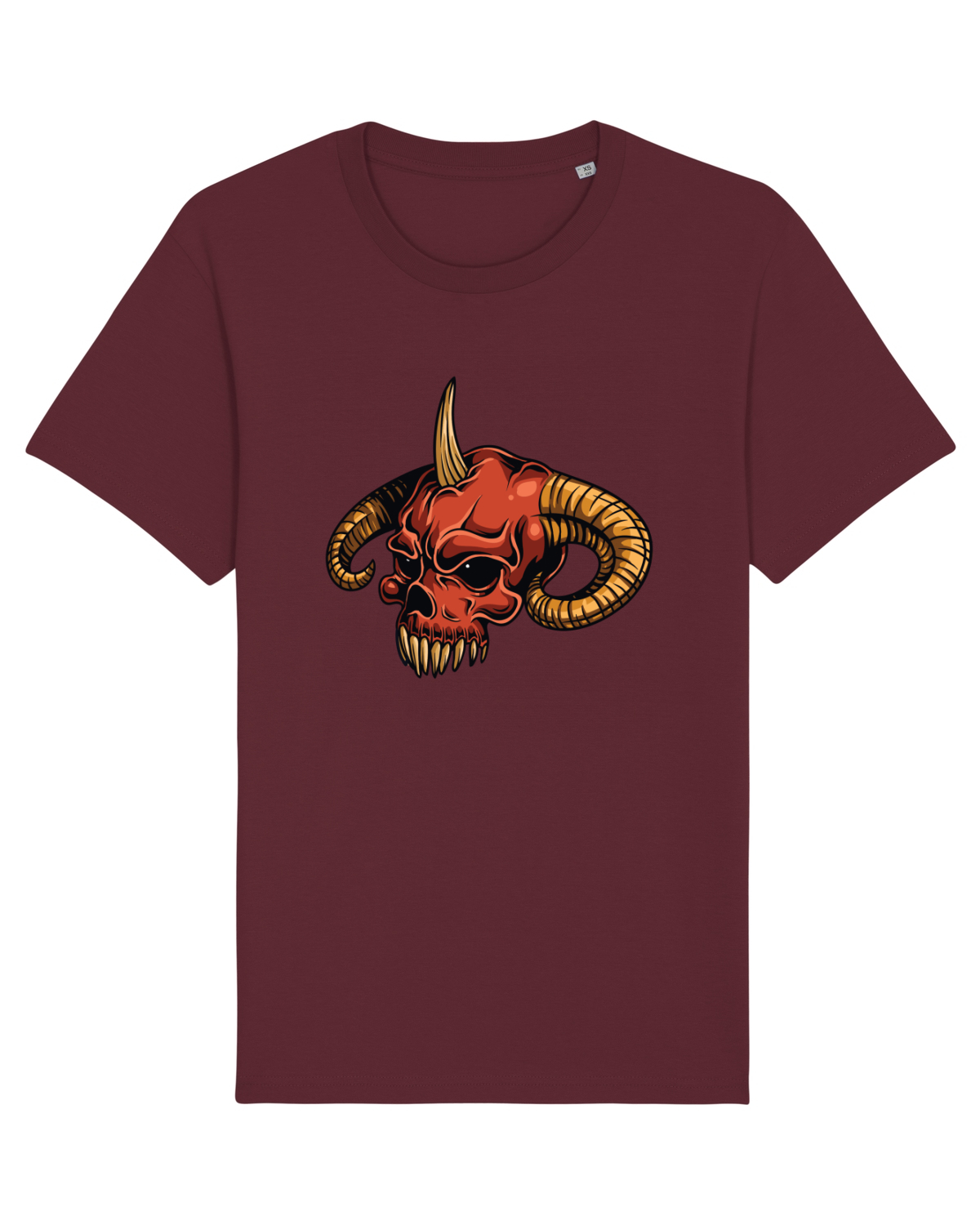Tricou mânecă scurtă Unisex Rocker Burgundy