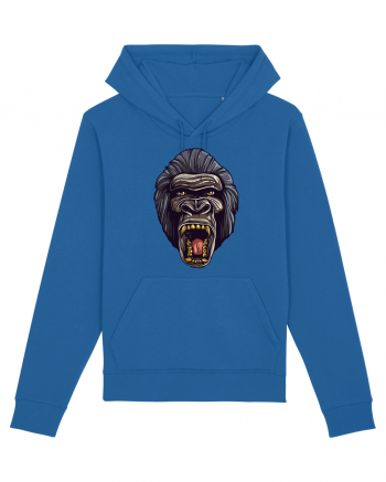 Gorilla Angry Face Royal Blue