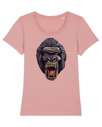 Gorilla Angry Face Canyon Pink