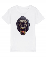 Gorilla Angry Face Tricou mânecă scurtă  Copii Mini Creator
