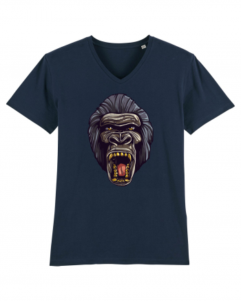 Gorilla Angry Face French Navy