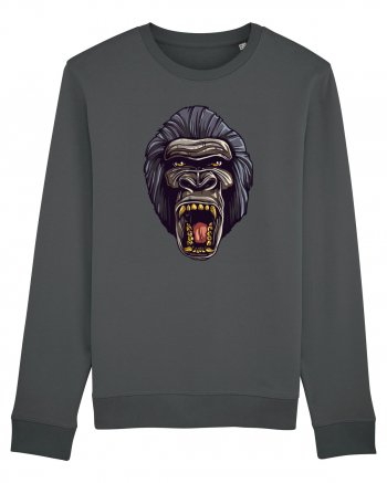 Gorilla Angry Face Anthracite