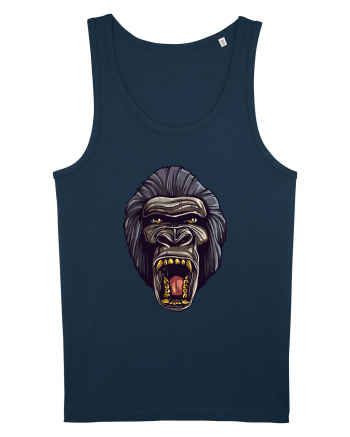 Gorilla Angry Face Navy