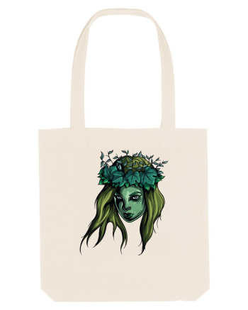 Green Beauty Girl Face Natural
