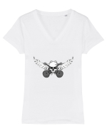 Guitar Soul Tricou mânecă scurtă guler V Damă Evoker