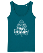 Merry Christmas Tree White Embroidery Maiou Damă Dreamer