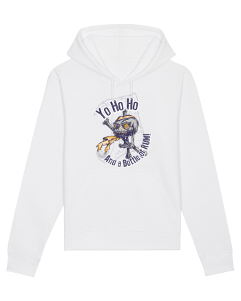 Pirate Skull White