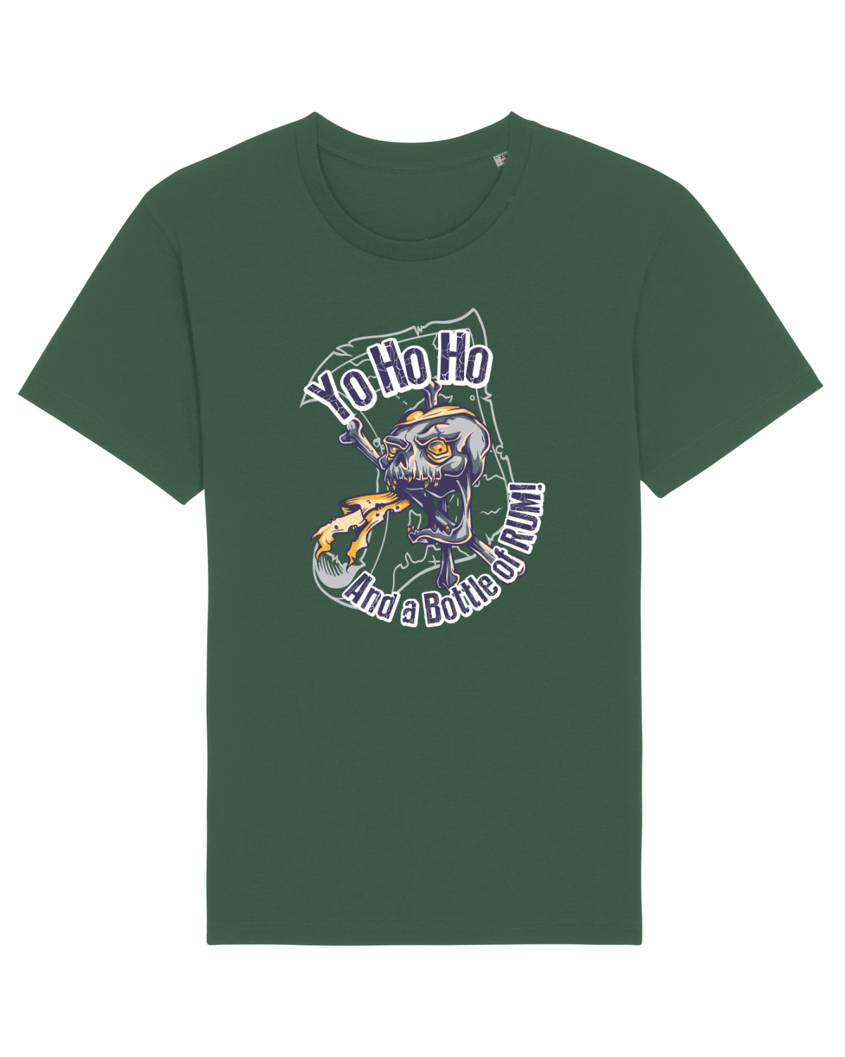Tricou mânecă scurtă Unisex Rocker Bottle Green