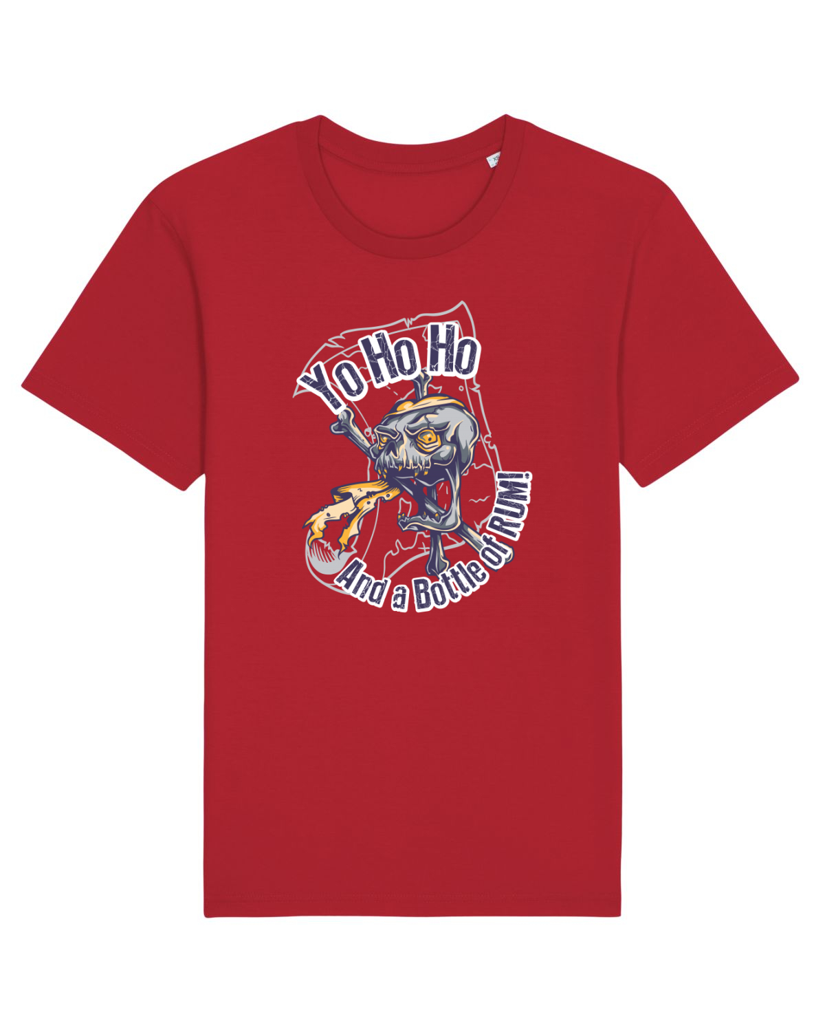 Tricou mânecă scurtă Unisex Rocker Red