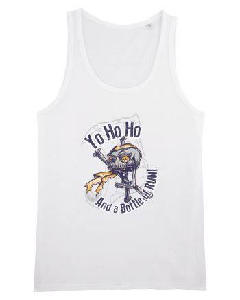 Pirate Skull White