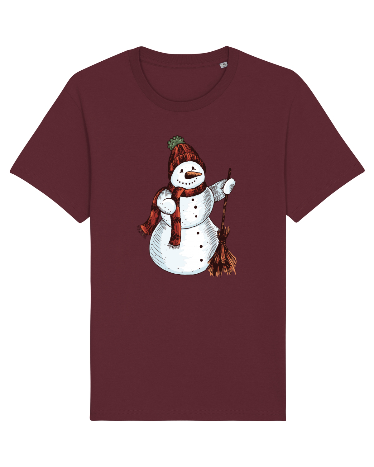 Tricou mânecă scurtă Unisex Rocker Burgundy