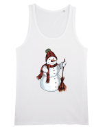 Retro Funny Snowman Maiou Bărbat Runs