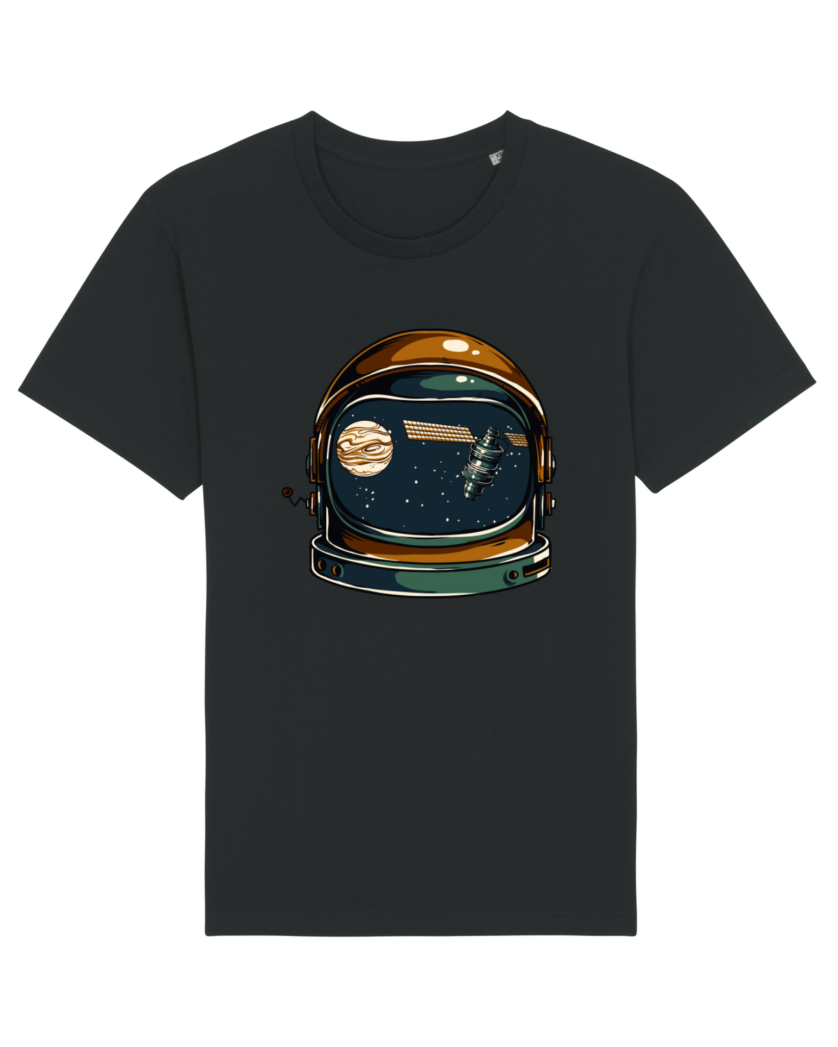 Tricou mânecă scurtă Unisex Rocker Black