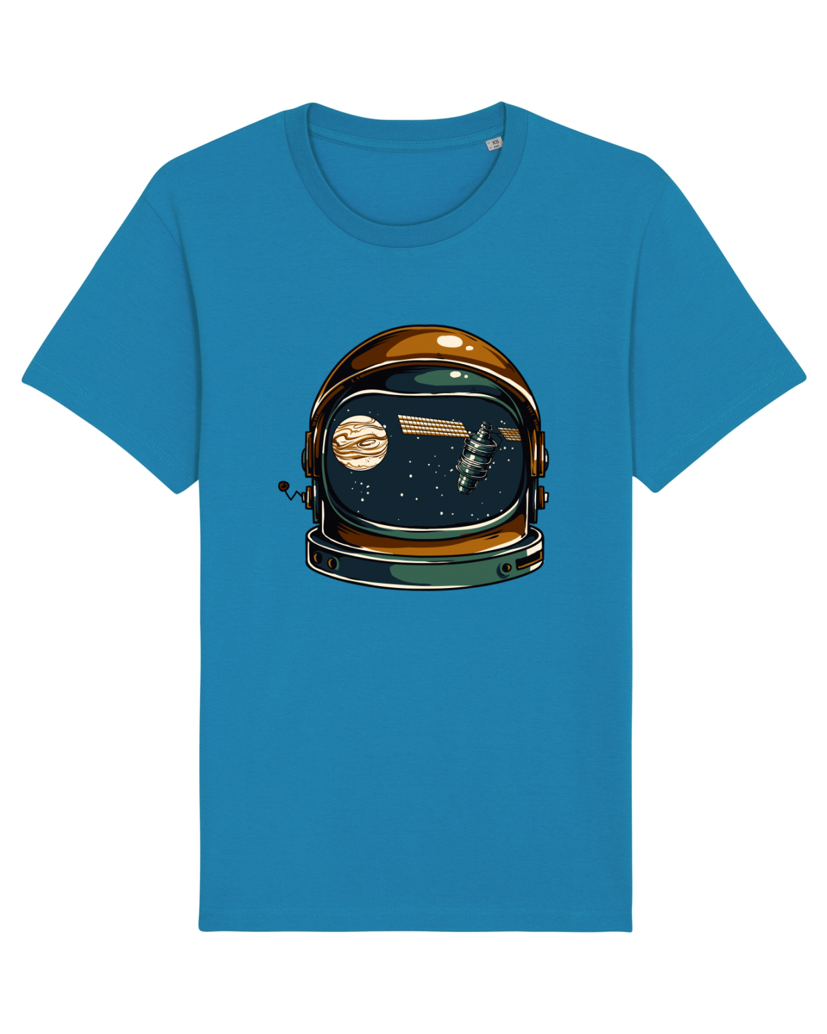 Tricou mânecă scurtă Unisex Rocker Azur
