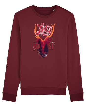 Let's Get Lost Burgundy
