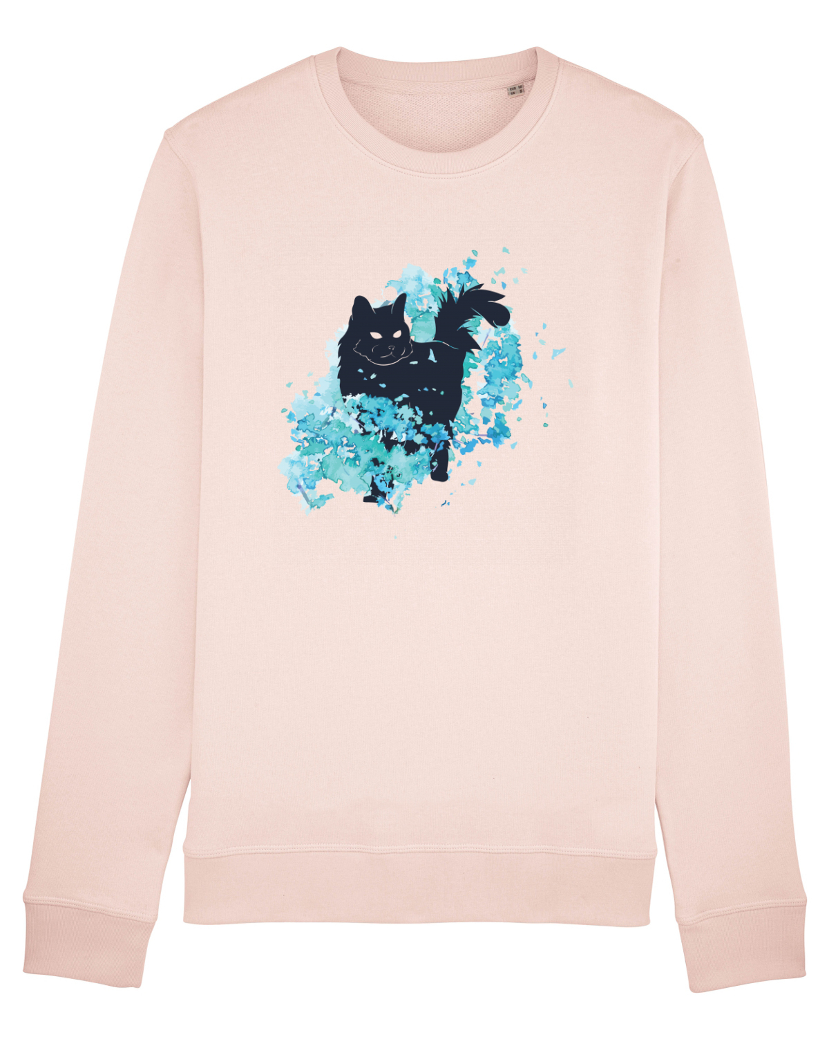 Bluză mânecă lungă Unisex Rise Candy Pink