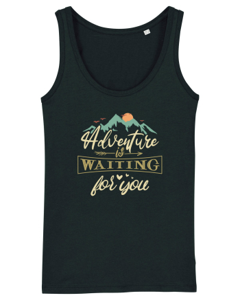 Adventure is waiting for you Black