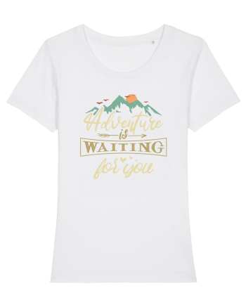 Adventure is waiting for you White