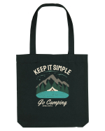 Keep it simple go camping Sacoșă textilă