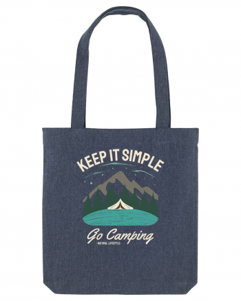 Keep it simple go camping Midnight Blue