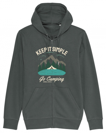 Keep it simple go camping Anthracite